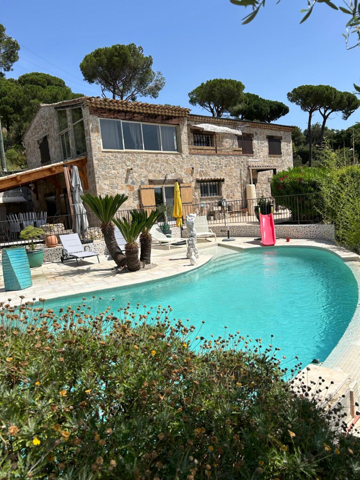 Superbe Maison Entiere Villa Les Pinsons Le Plan-de-la-Tour Exteriör bild